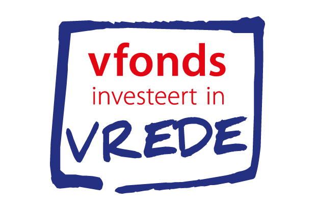 vfonds investeert in vrede logo